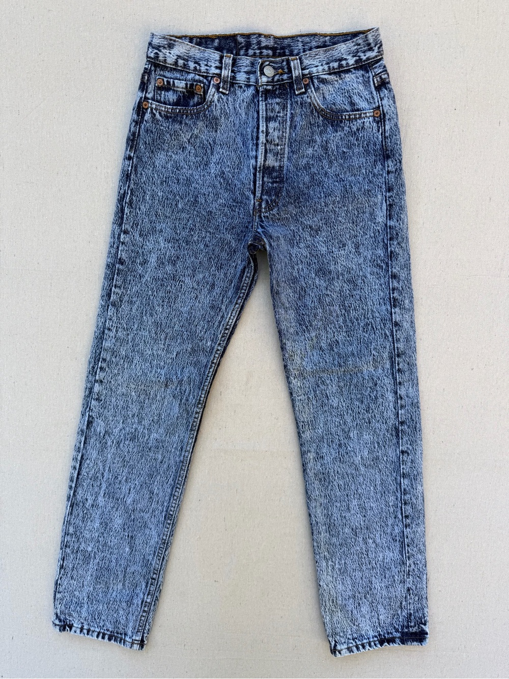 Vintage 1980’s Levi’s 501-0610 Acid Wash Jeans